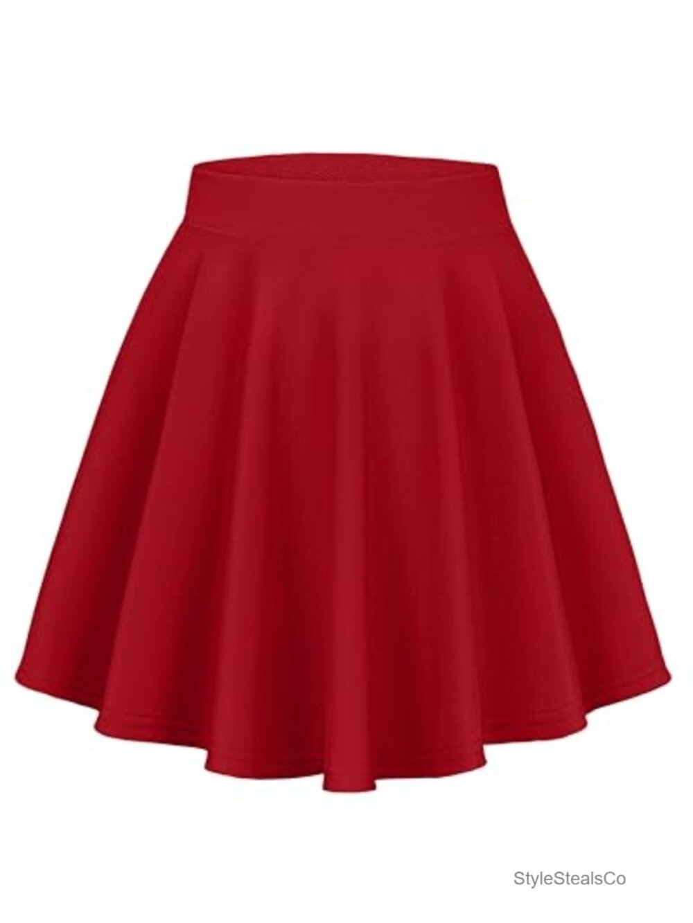 Women's Pleated Mini Skirt High Waisted A-Line Flowy Casual Summer